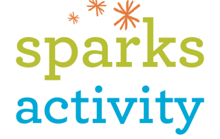 A logo reading "sparks activity"